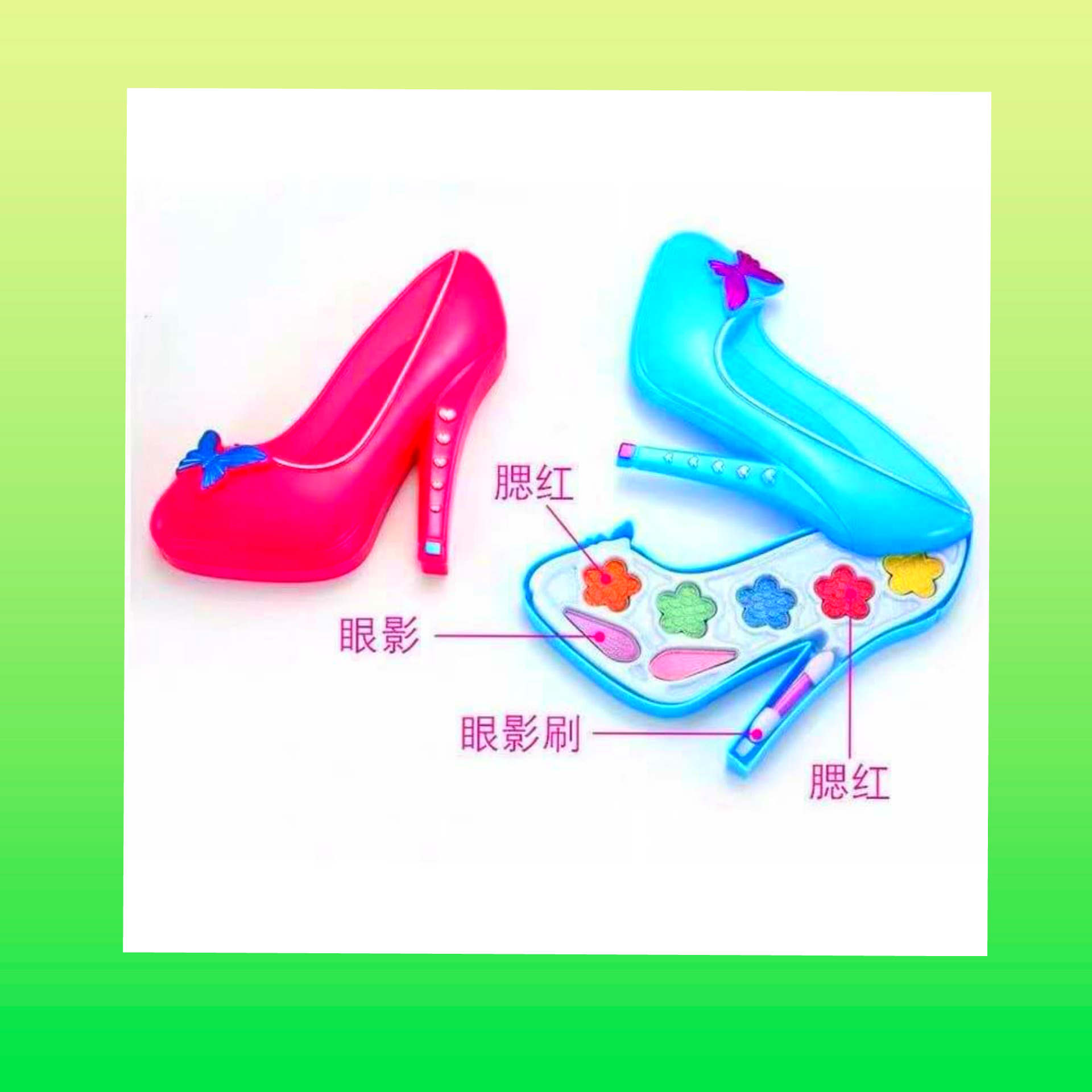 High Heels Makeup for kids non-toxic 