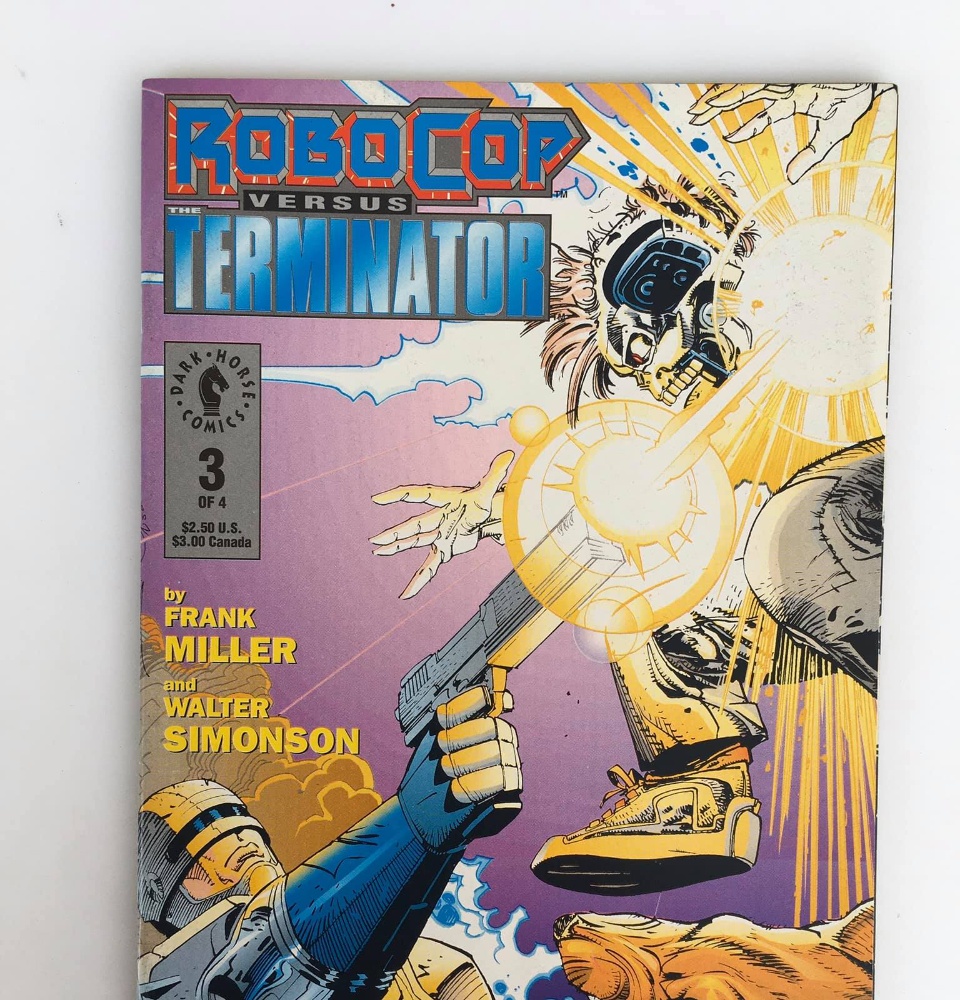 Robocop VS Terminator 3 Published 1992 by Dark Horse Comic