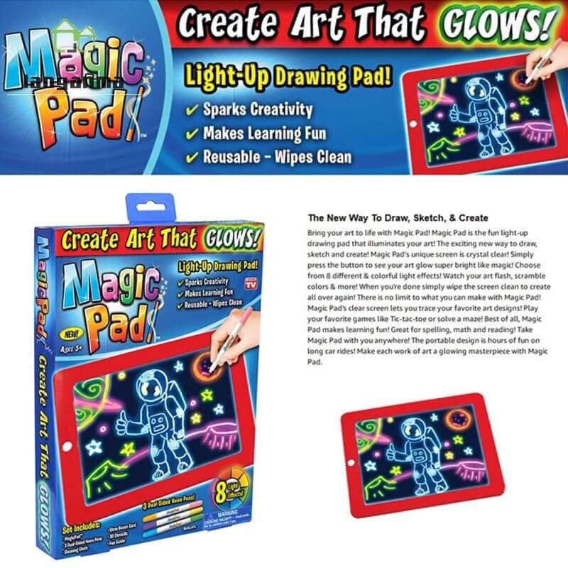 magic led drawing board for kids
