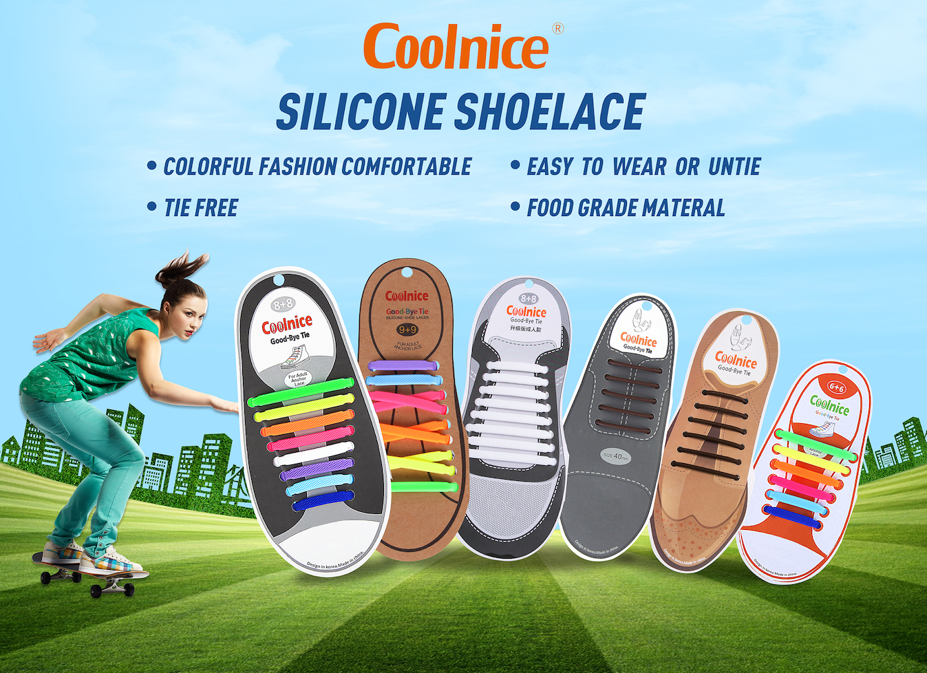 coolnice no tie shoelaces