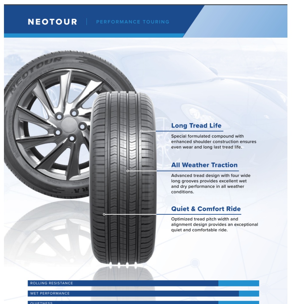 NeoTerra NeoTour 205/55R16 91V BSW