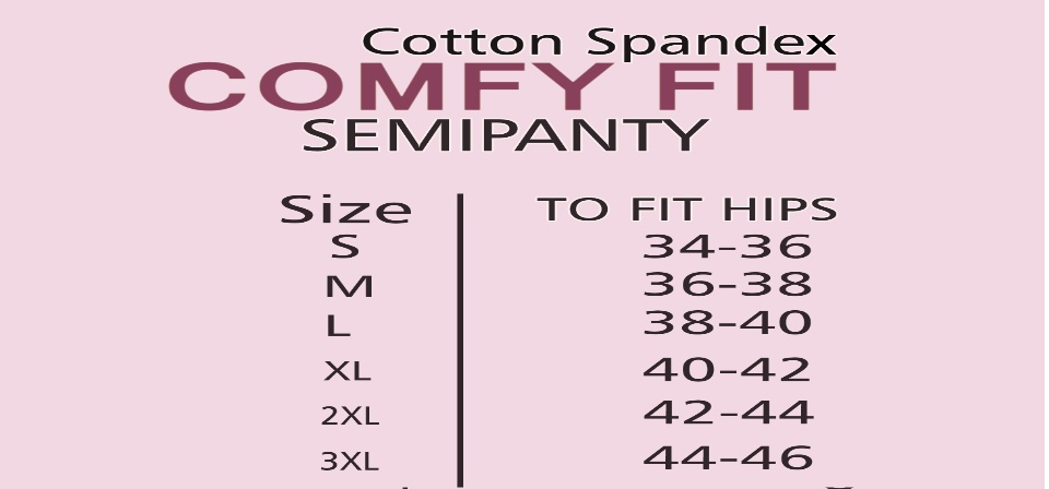 SOEN-Semi Panty SMS 95%cotton 5%spandex