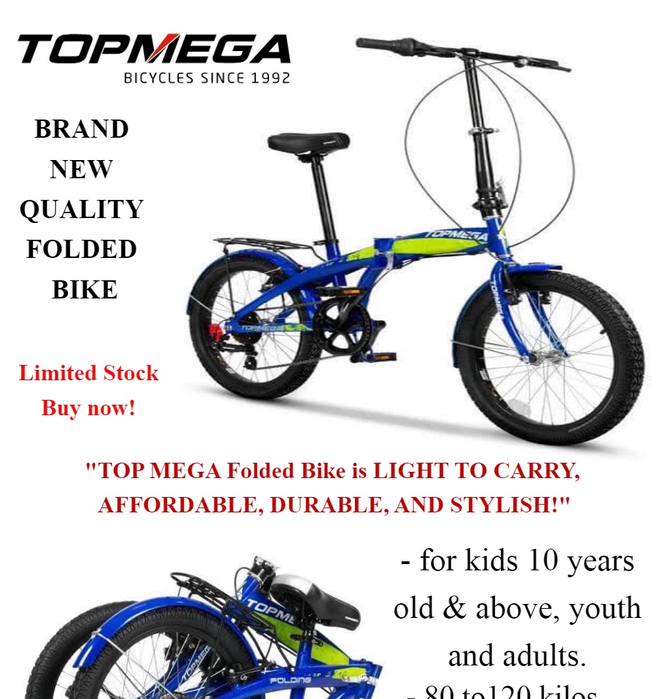 topmega folding bike