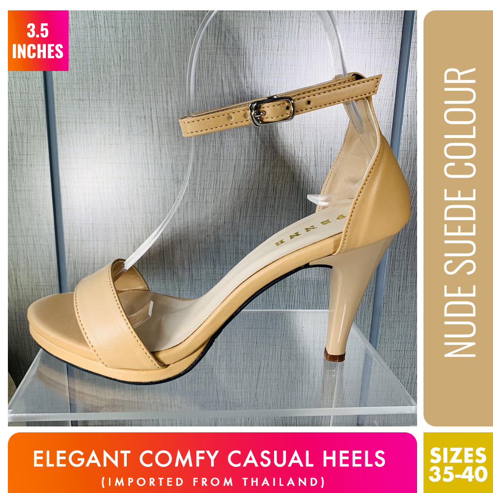 3.5 nude heels