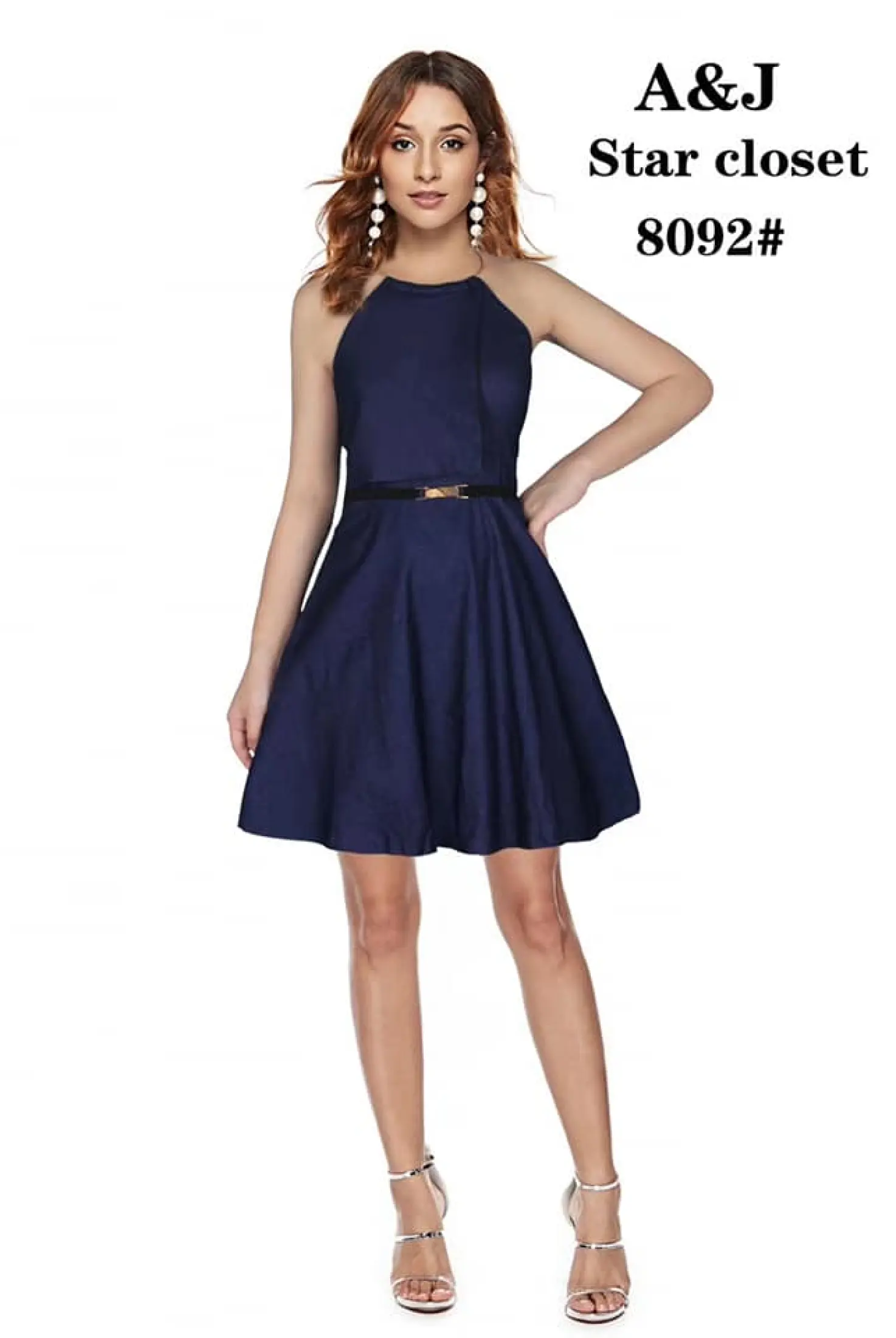 Hot sleeveless dress Clearance