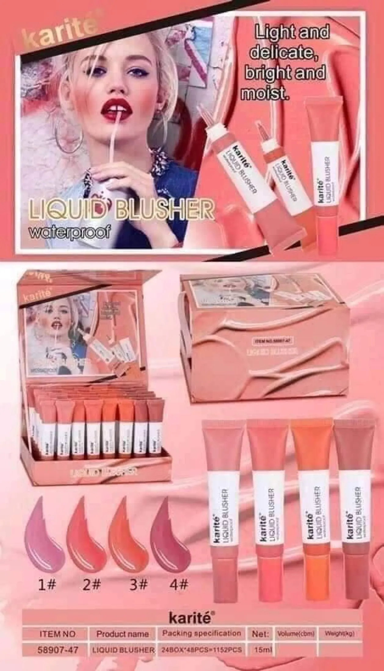 karite liquid blusher