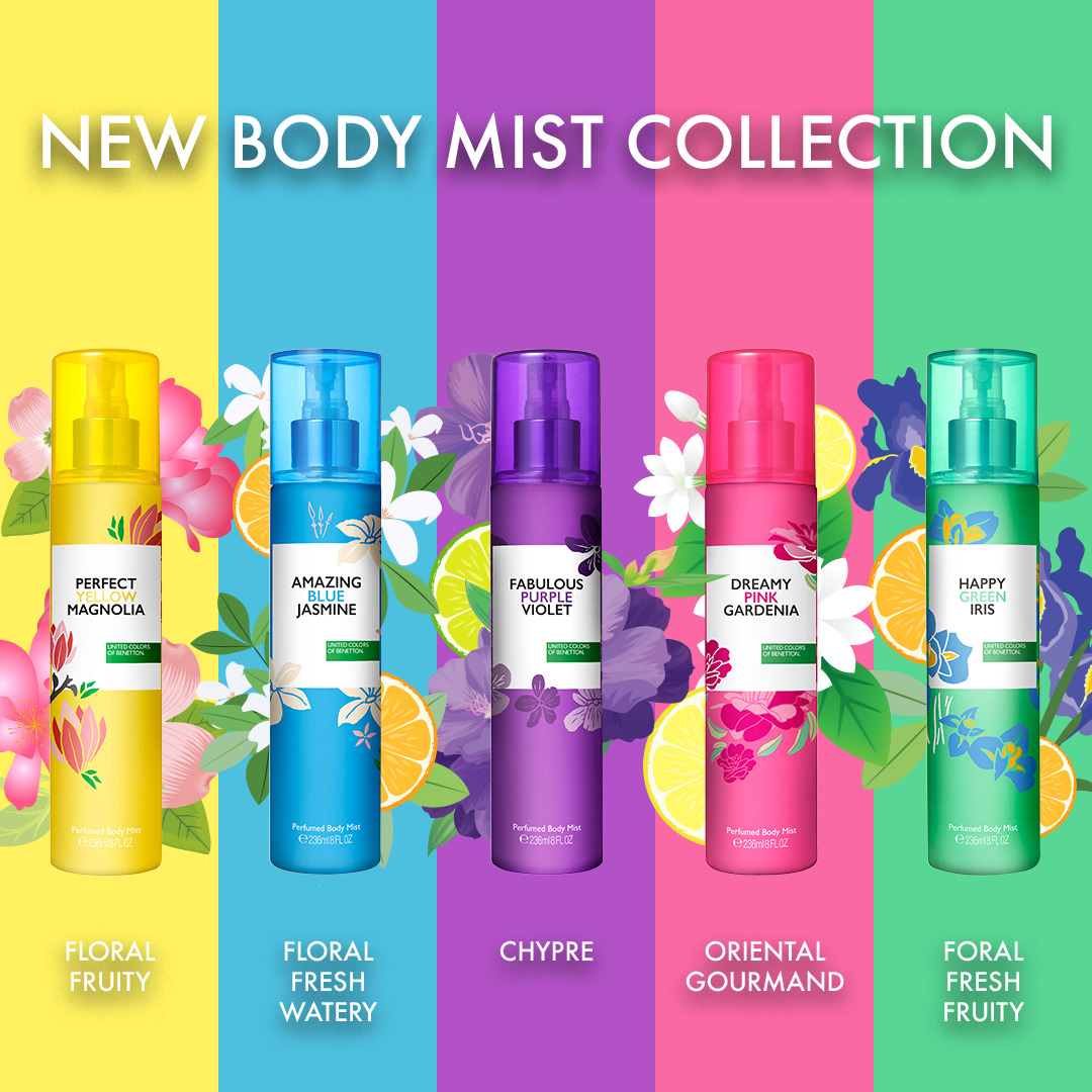 body mist benetton