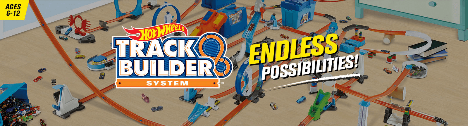 hot wheels city track builder