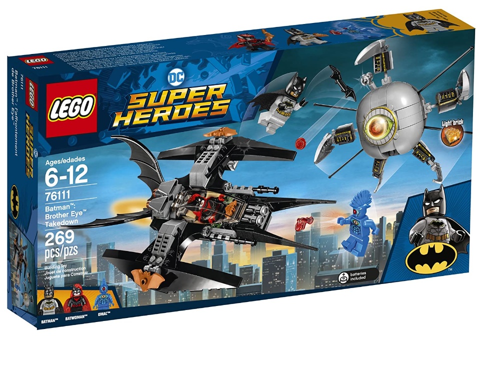 LEGO DC Super Heroes Batman Brother Eye Takedown 76111 with