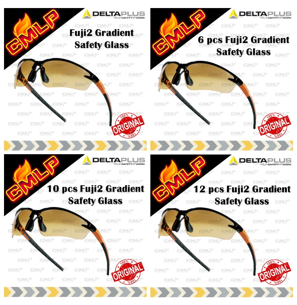 Delta Plus FUJI 2 CLEAR Safety Glasses - GREMCA-V