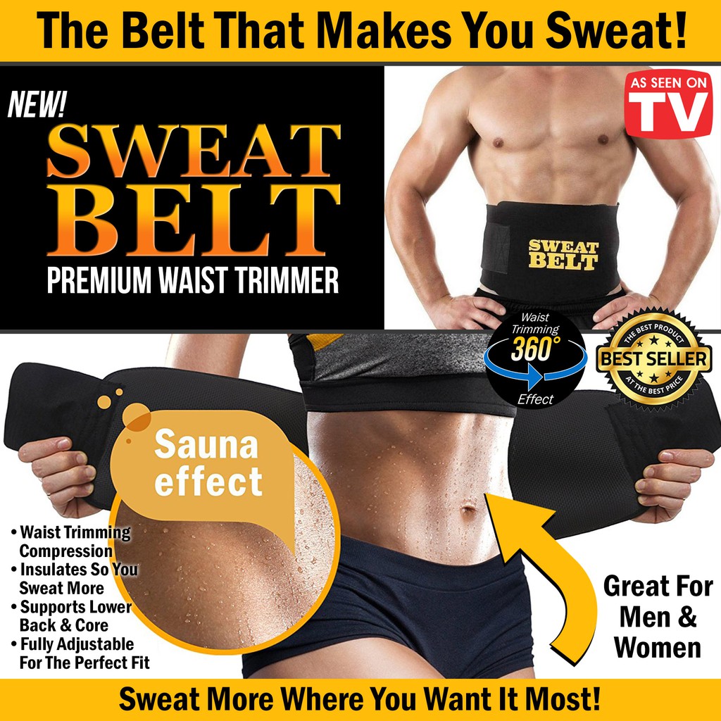 sweet sweat waist trainer men