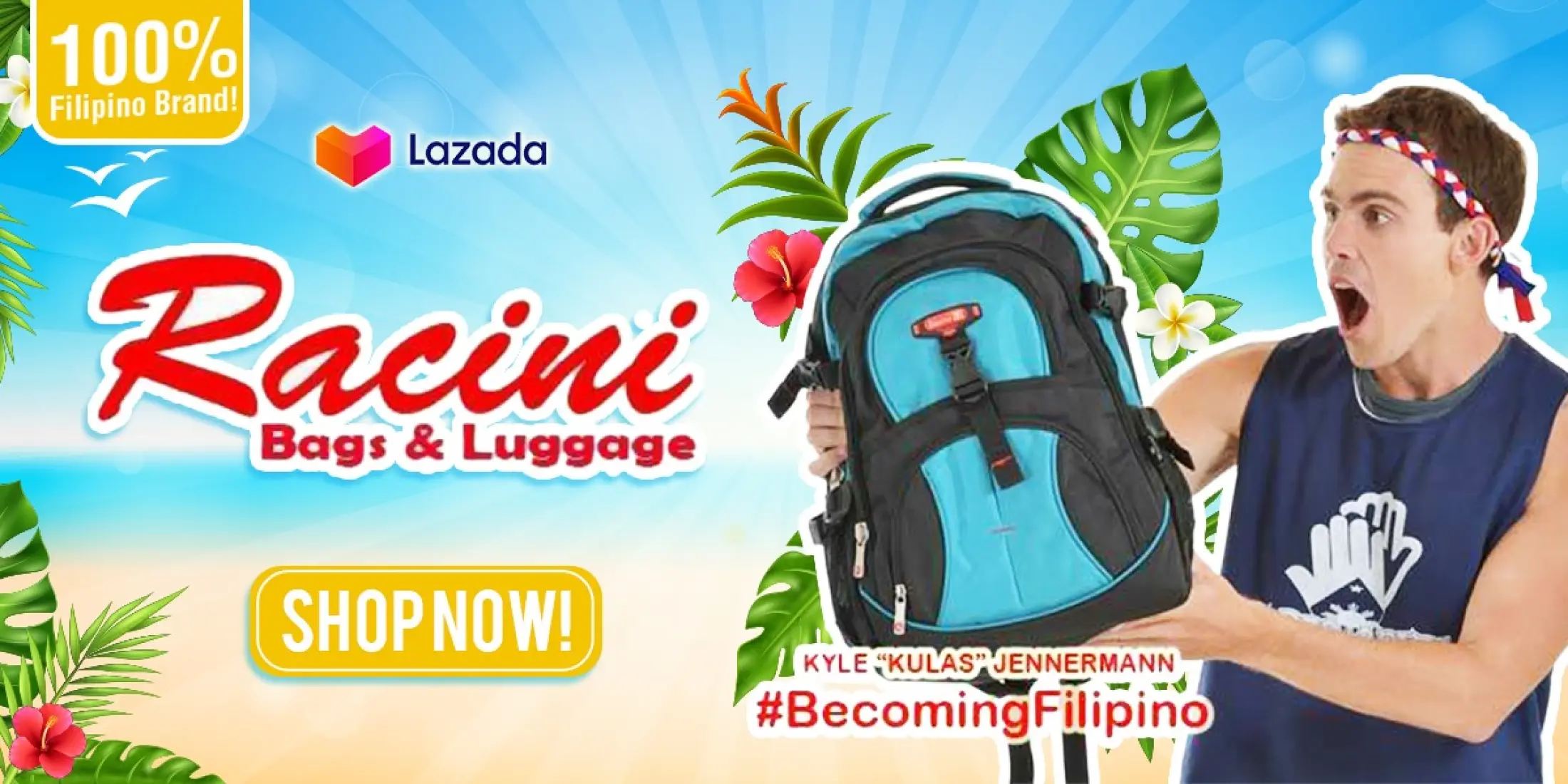 racini travel backpack