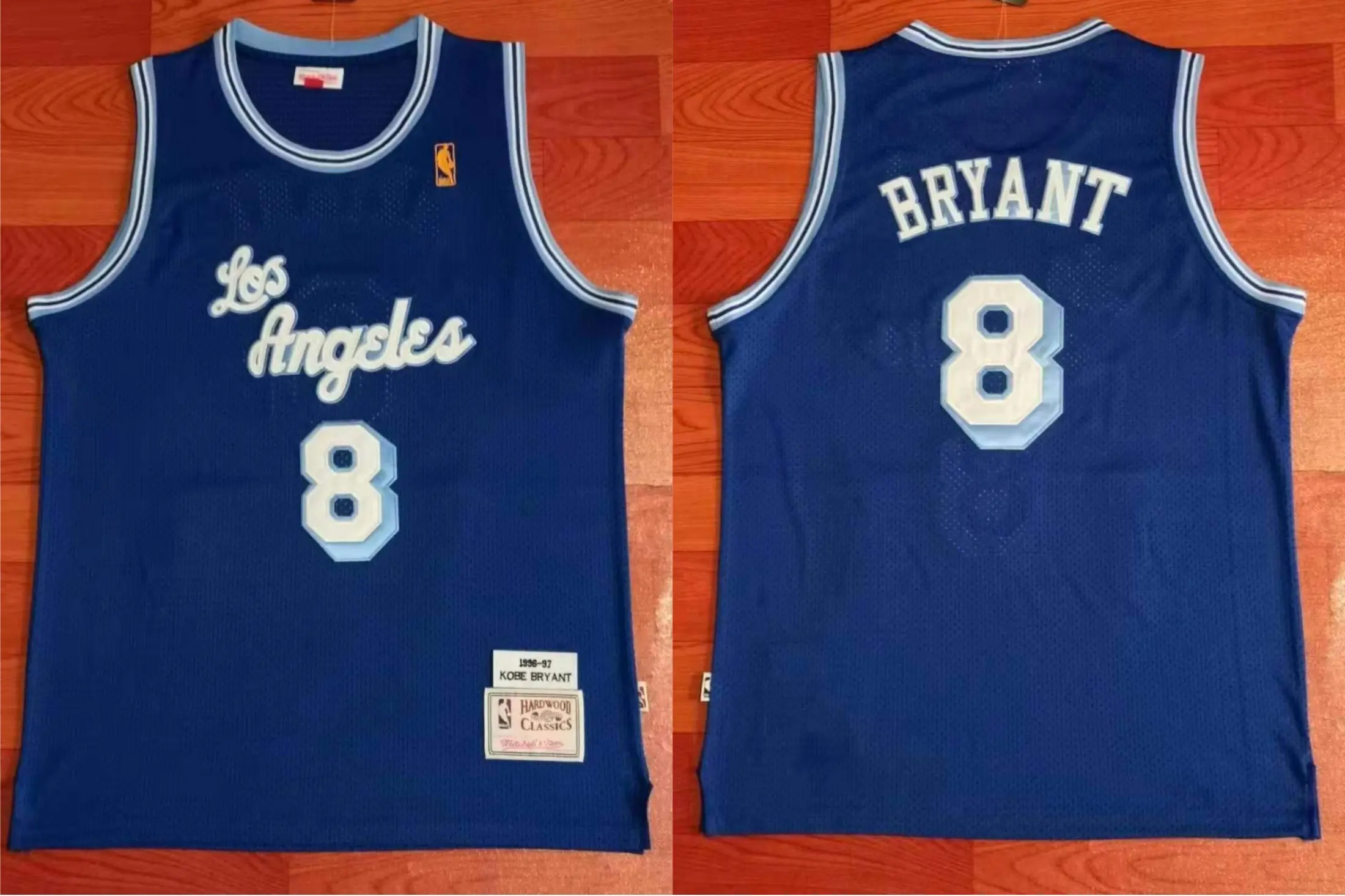 kobe bryant jersey number 8 blue