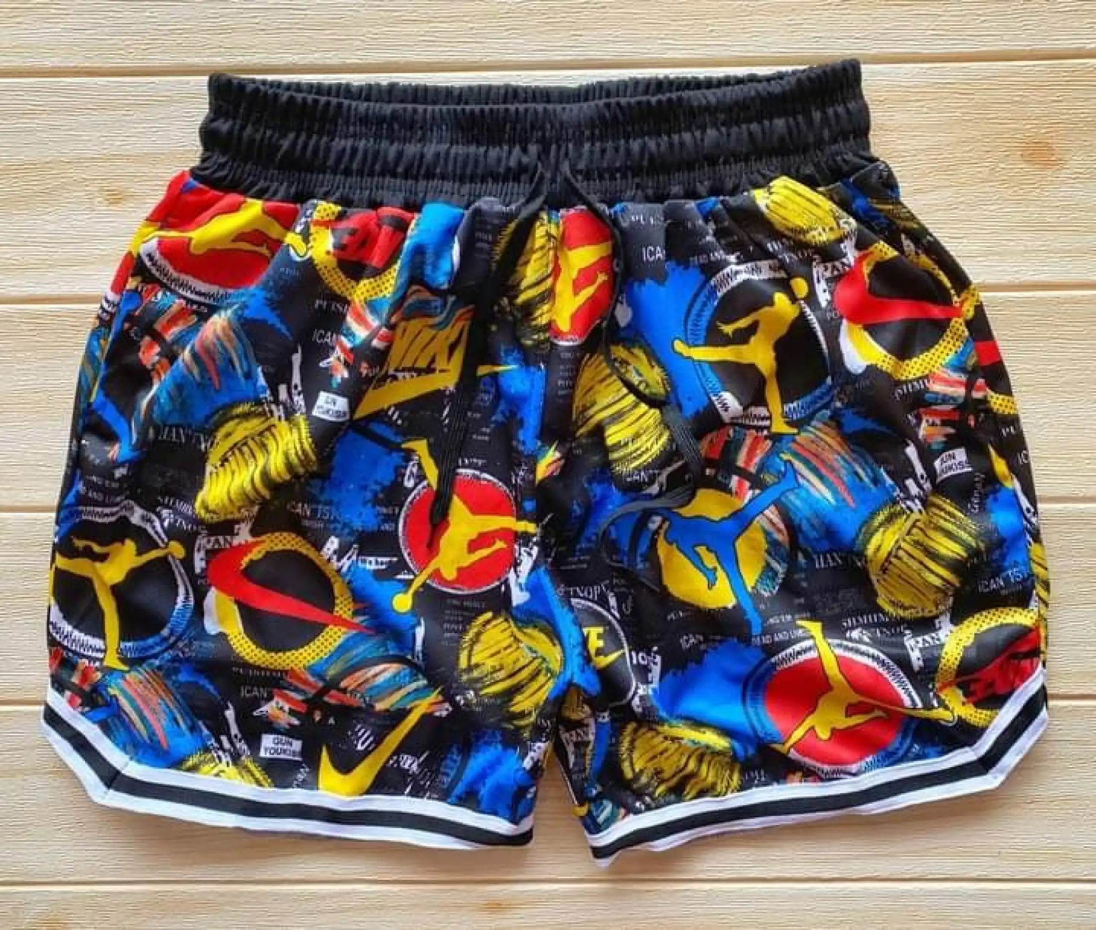 yellow jordan shorts