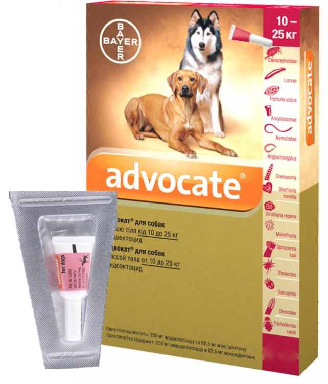 advocate flea treatment for dogs