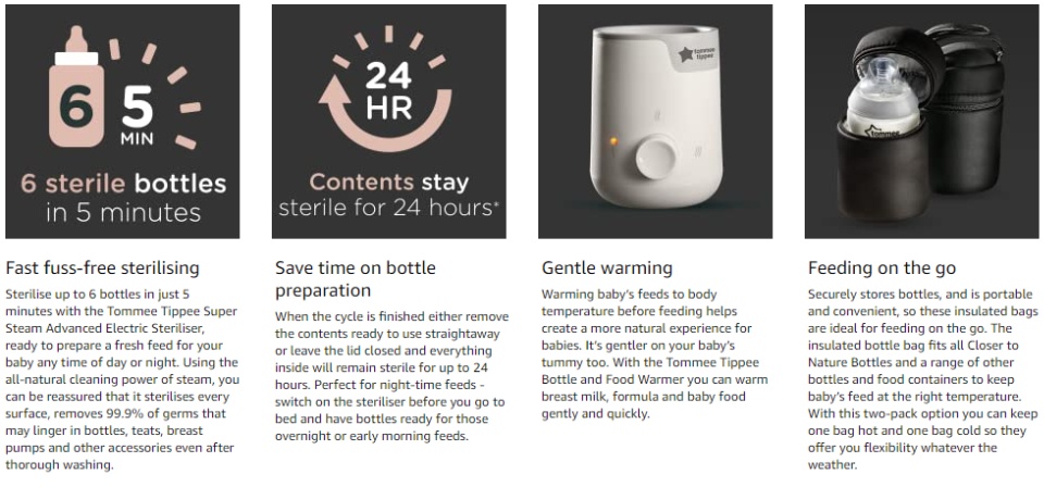 cleaning tommee tippee bottle warmer