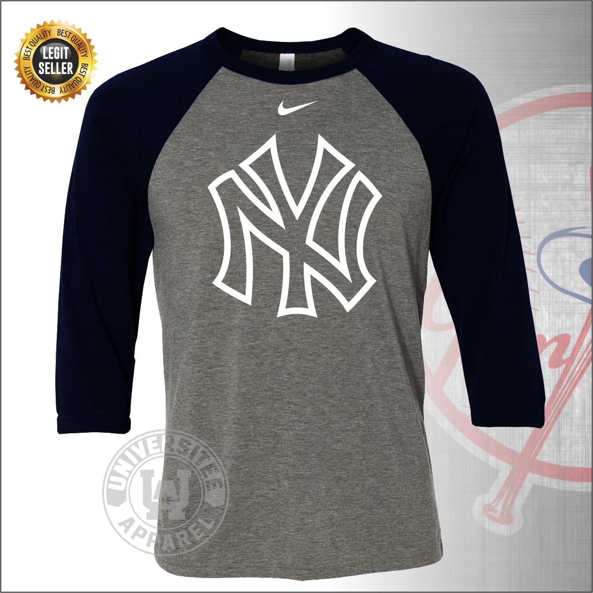 yankees raglan shirt