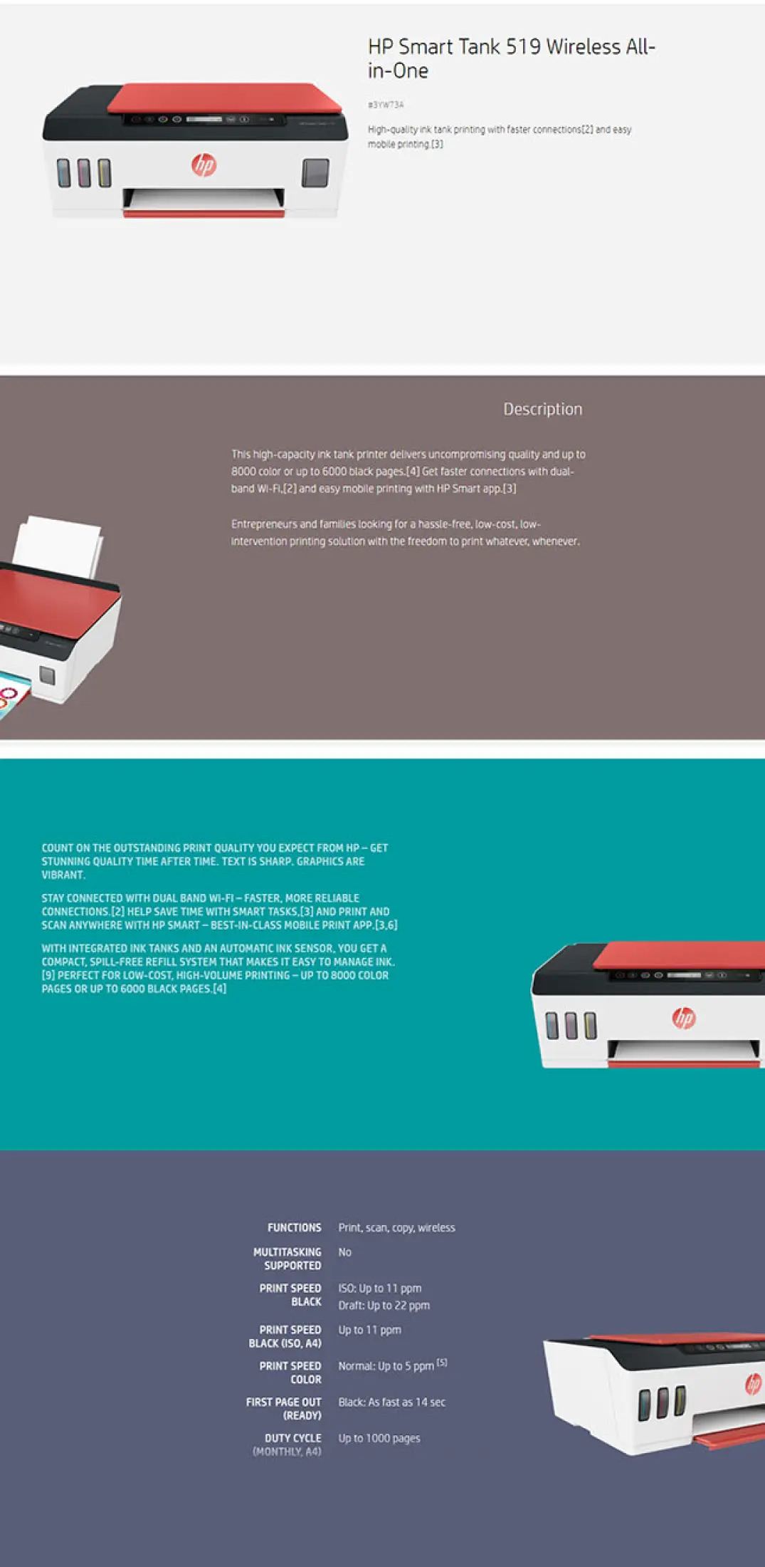 hp smart tank 519 price