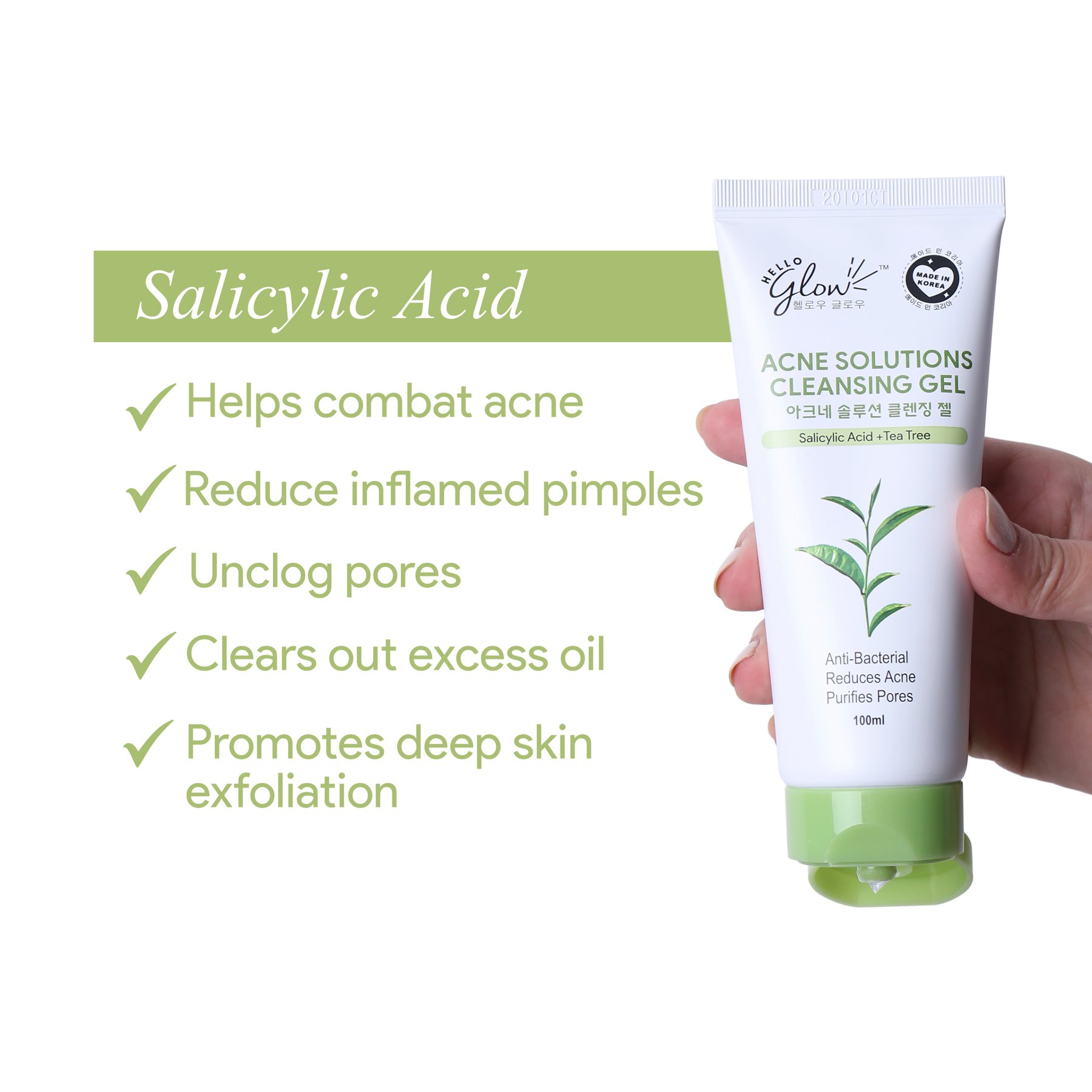 hello glow acne defense set
