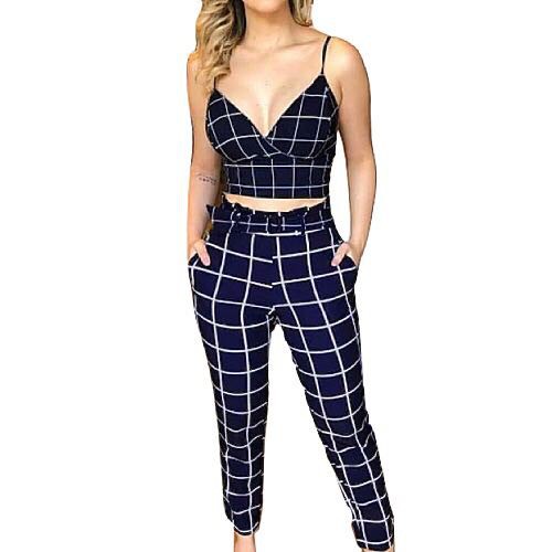 plaid pants tight