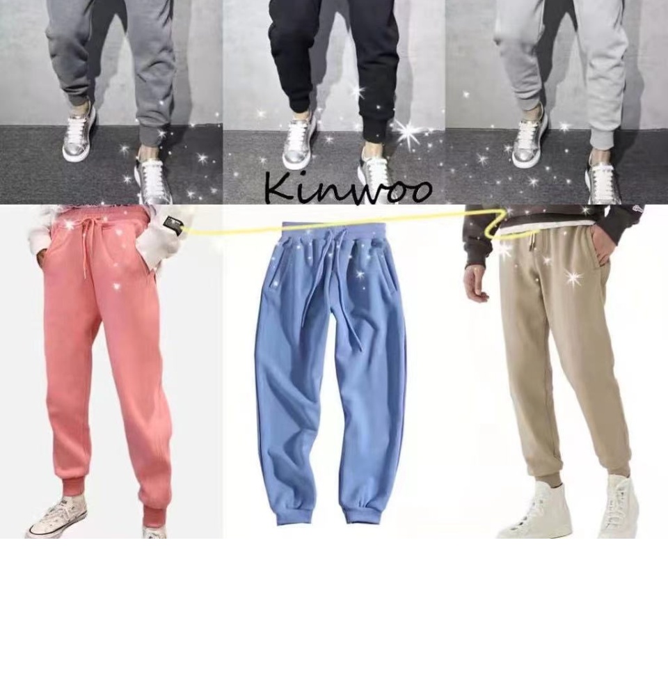 kids 4 pocket jogger pants /Korean version Tool pants makapal tela