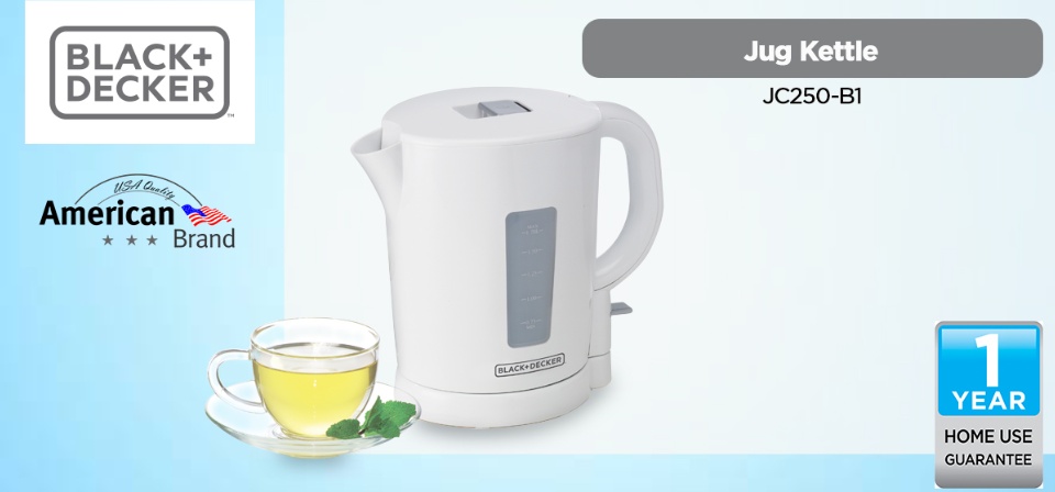 Shop Black+Decker 1.7l Kettle JC250-B5 at best price