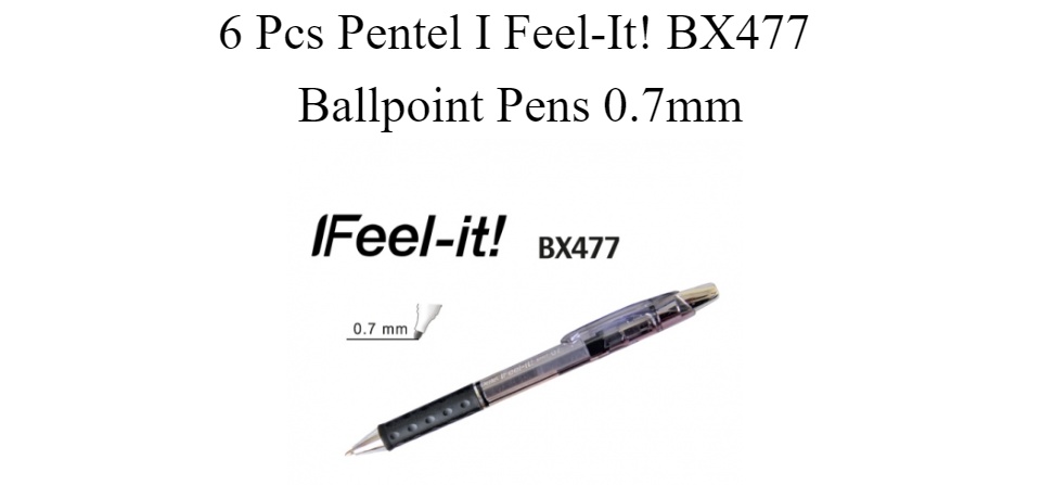 Pcs Pentel I Feel-It! BX477 Ballpoint Pens Lazada PH