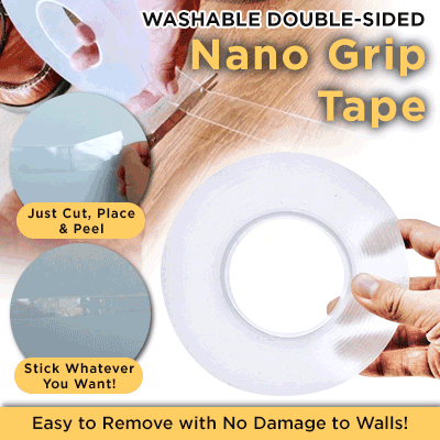 2019 new Double-Sided Type,Seamless Multi-Function Nano Transparent Magic  Tape Strong Washable and Reusable Tape for Carpet Pictures,2mm Thickness  Nano Waterproof Self Adhesive Tape, Traceless Invisible Double-sided Tape |  Lazada PH