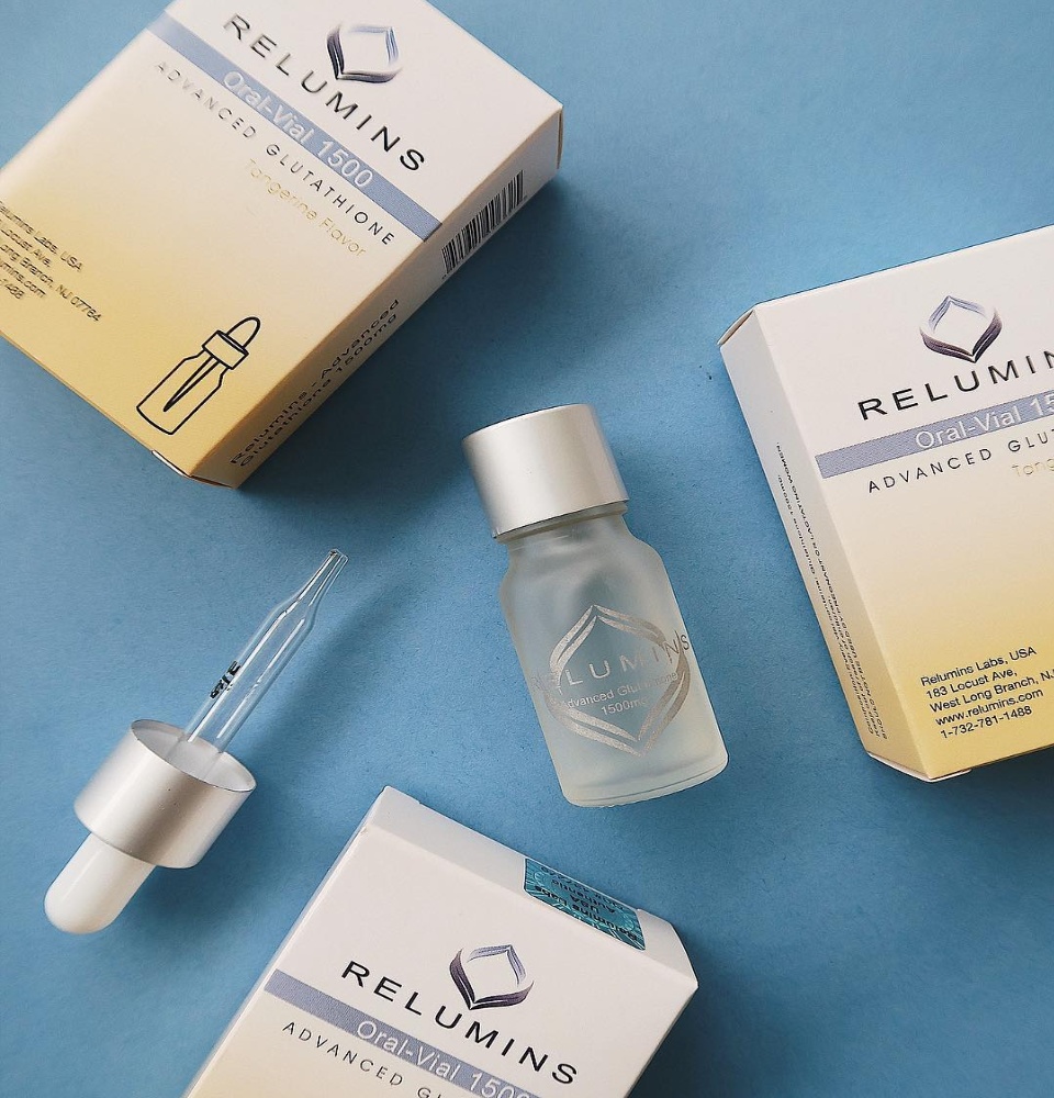 Relumins Advance Glutathione Sublingual 1500mg Oral Drops 1 Vial with Box  5ml PROFESSIONAL GRADE SKIN WHITENING Tangerine Flavor | Lazada PH