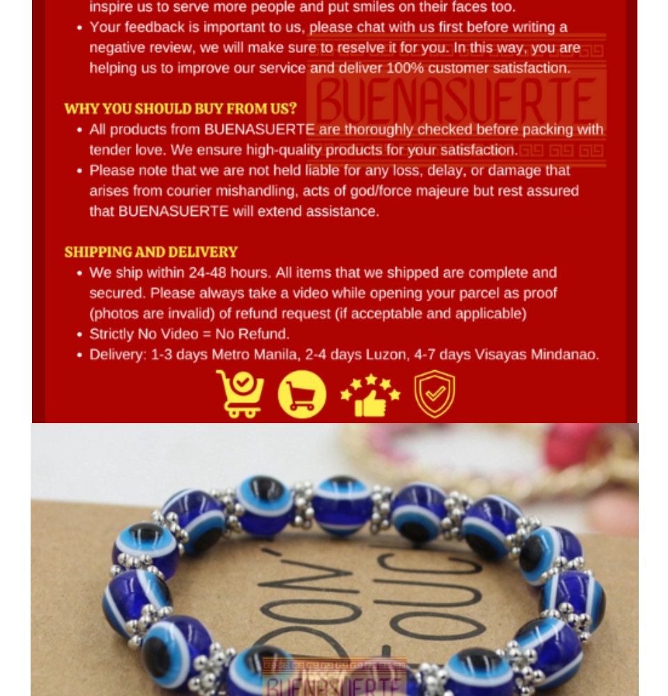 Amazon.com: WEFRIN Evil Eye Bracelet Blue Beads Bracelet Turkish Lucky For  Protection And Blessing Bracelet Christmas New Year Gifts For Women Girls  Boys(B): Clothing, Shoes & Jewelry