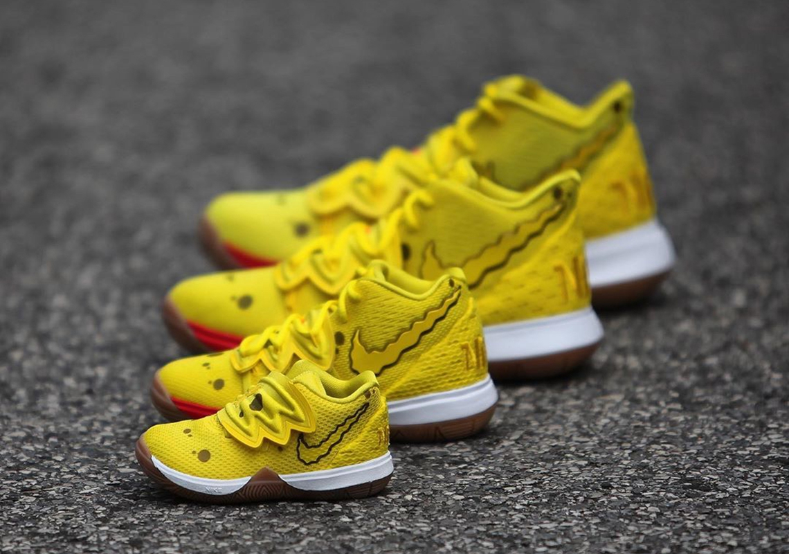 lebron spongebob shoes