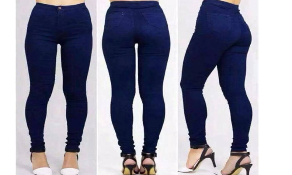 high rise ladies jeans