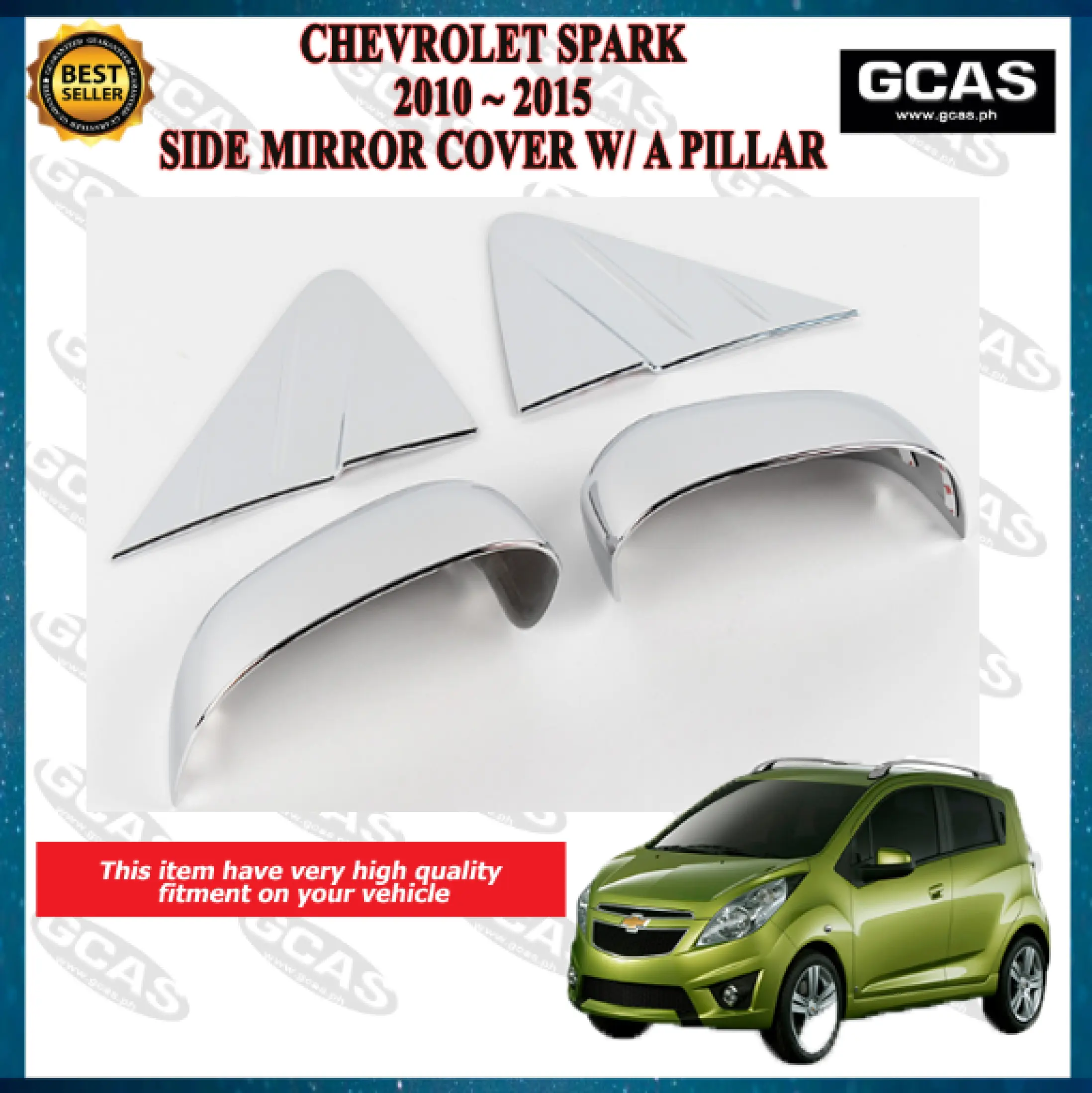 chevrolet spark mirror cover