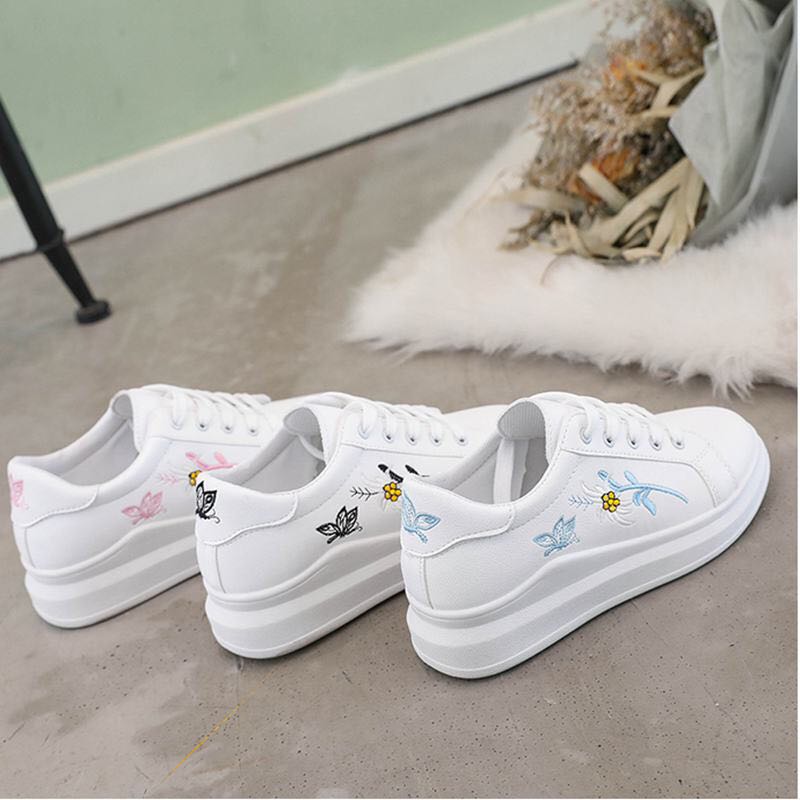 korean white rubber shoes