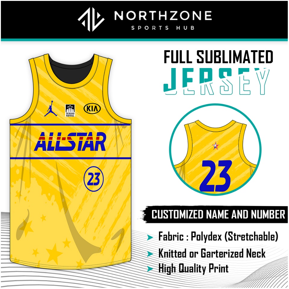 2021-2022 All Stars Yellow #0 NBA Jersey-311,NBA All Star Game