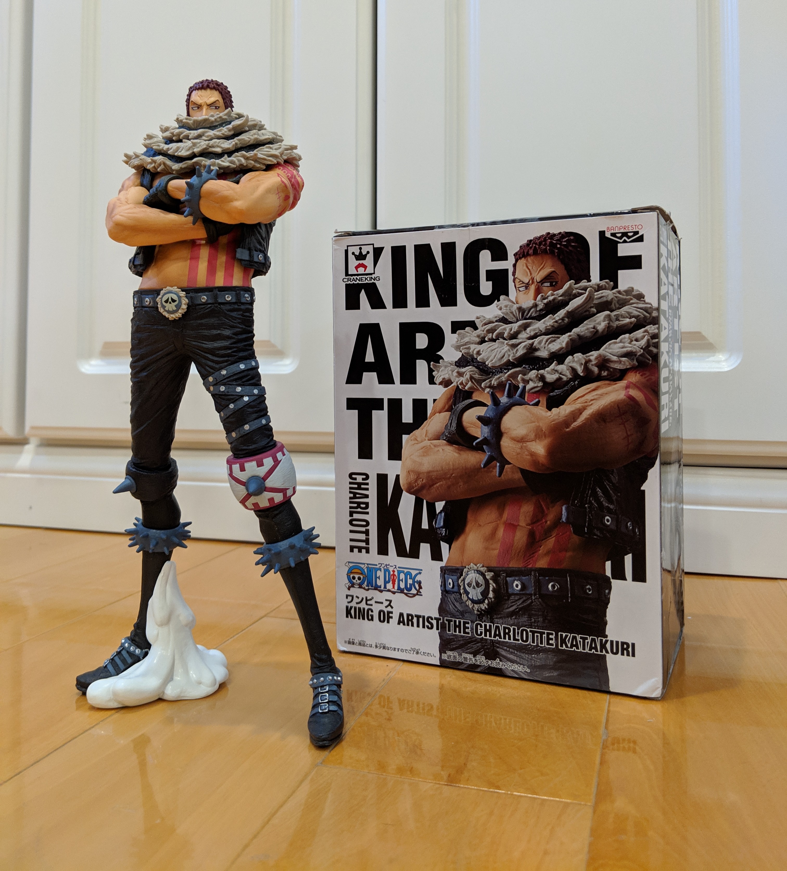 One Piece Banpresto King Of Artist The Charlotte Katakuri 8 7 Inch Action Figure Comes With Box And Stand Lazada Ph