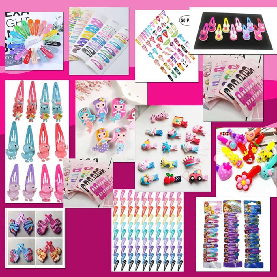 Candy Color Mix Styles Assorted Baby Kids Girls HairPin Clips Hair Jewelry Gift 