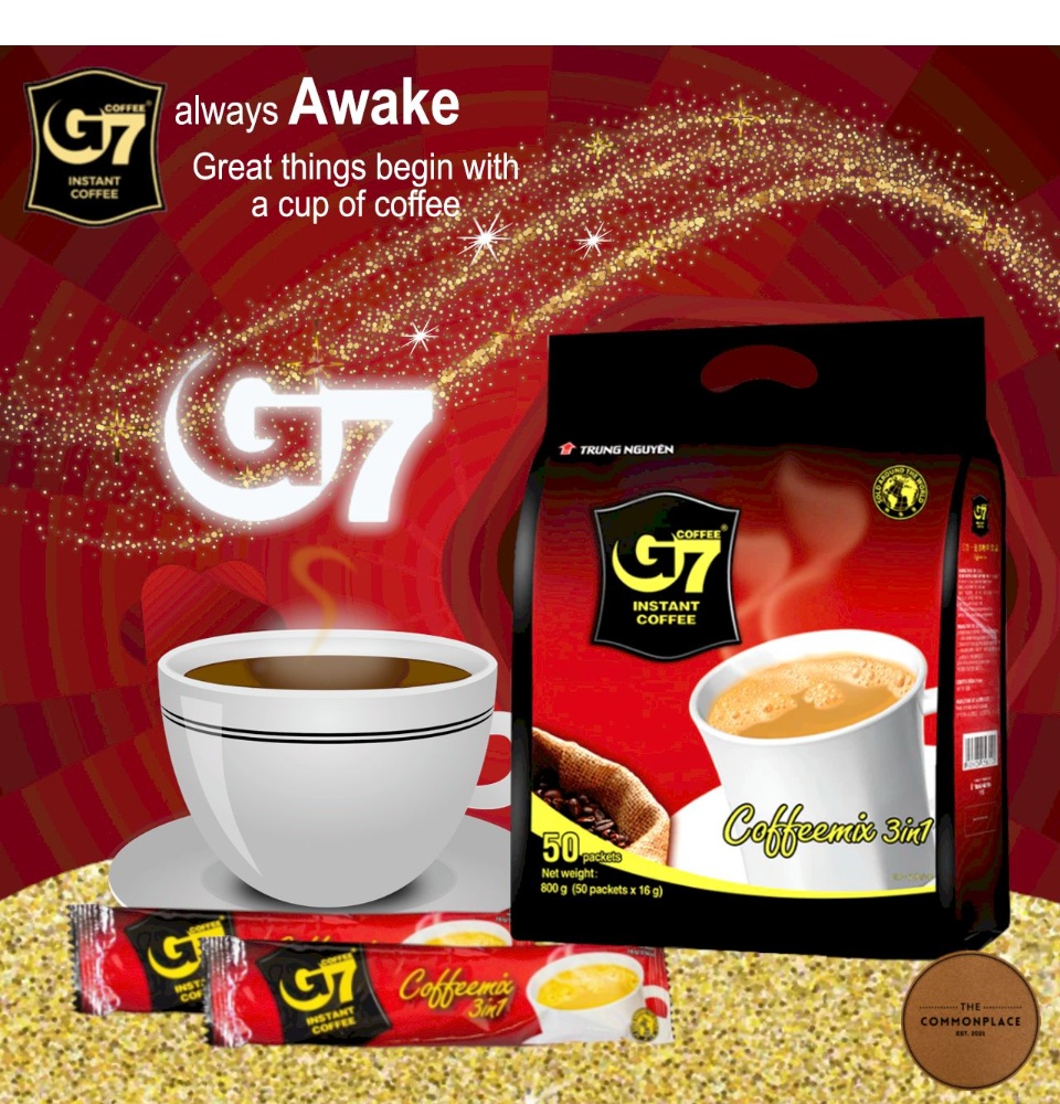 G7 3-in-1 Instant Coffee – Trung Nguyen Legend US