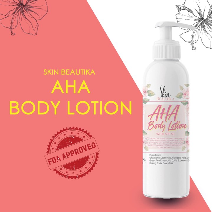 aha lotion
