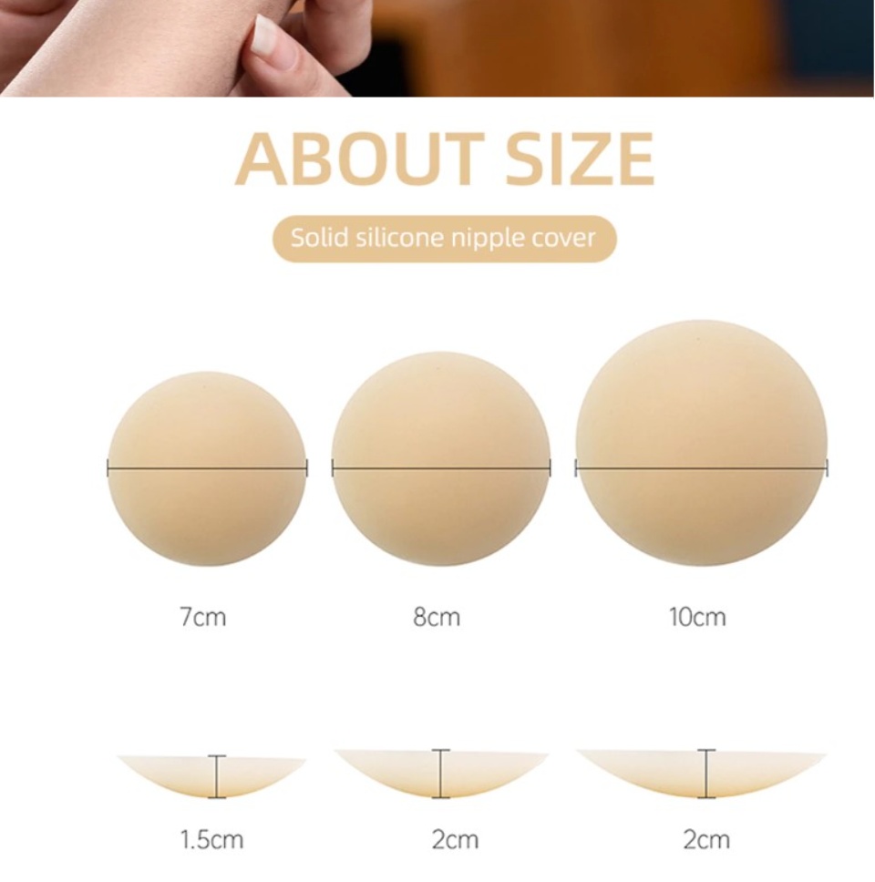 Sale Seamless Nipple Covers (Waterproof Reusable Thin Washable Silicone  Tape Breast Boob Nipple Pasties for Women Soft Adhesive Hypoallergenic  Invisible Comfortable Eco Friendly Pad Self Glue Matte Finish Opaque  Lightweight Hardshell Protective