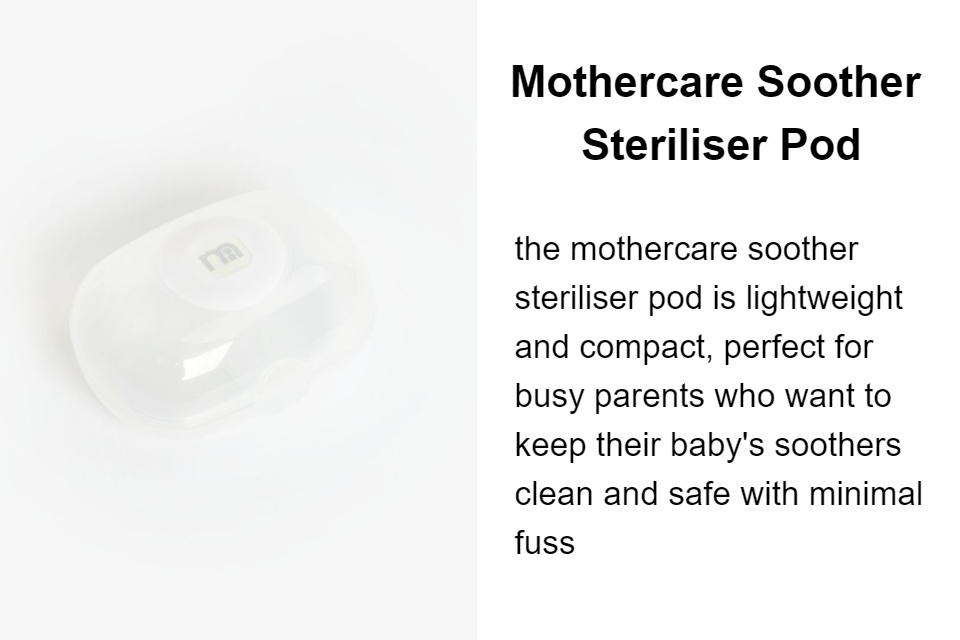 Mothercare 2024 pod steriliser