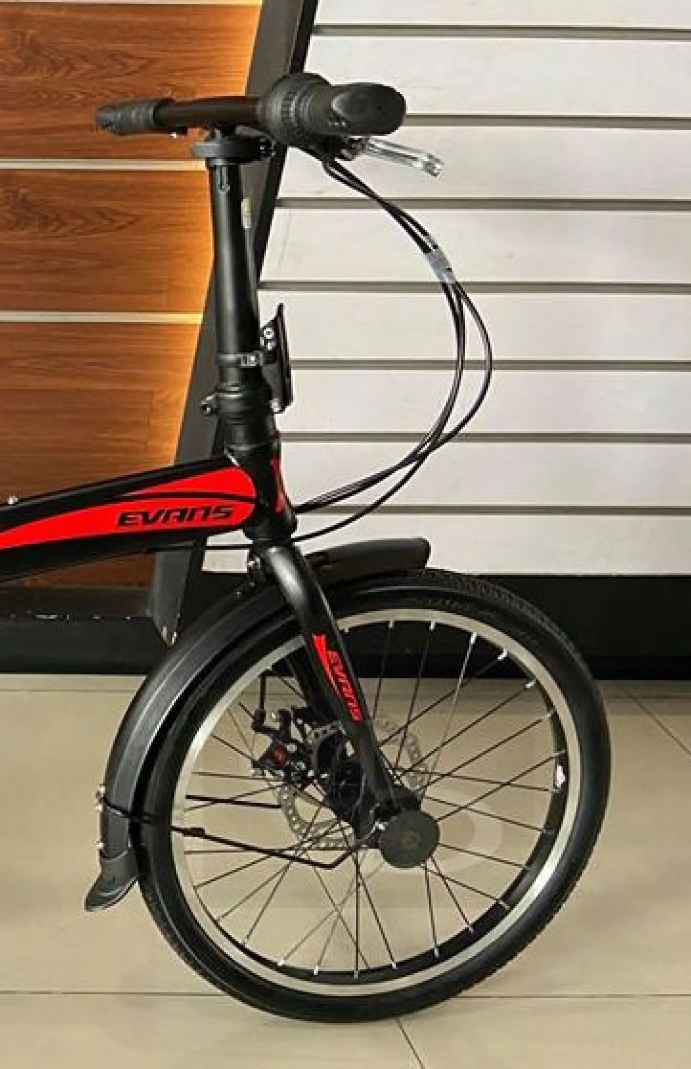 evans folding bike