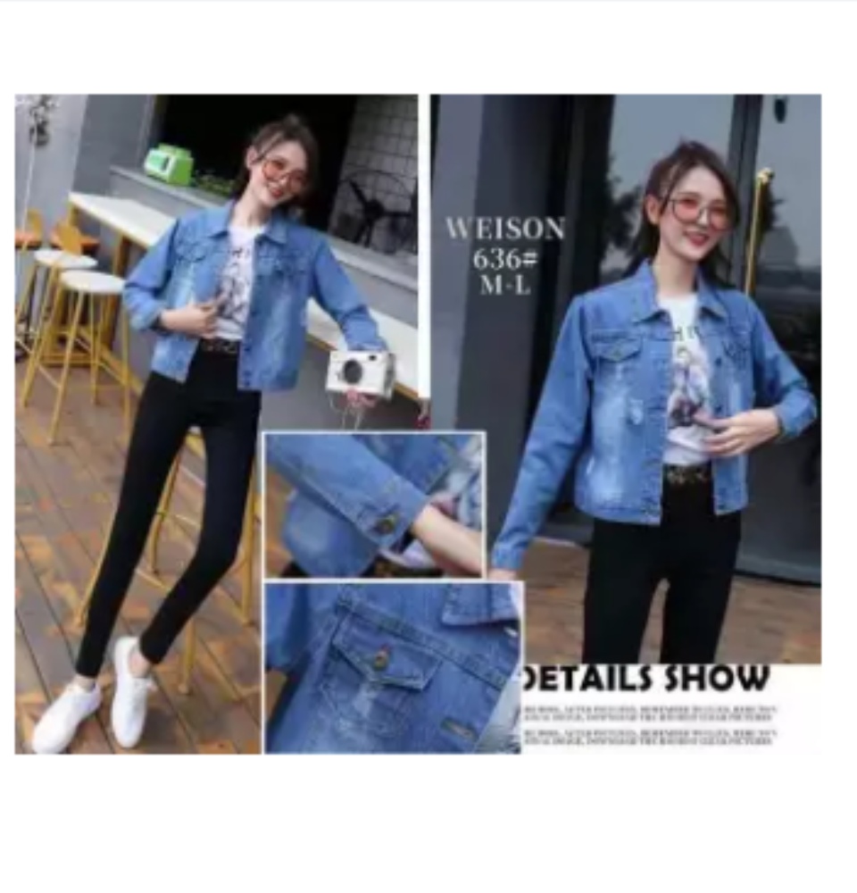 coat with maong pants