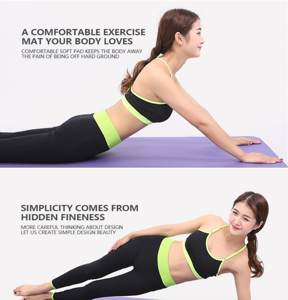 Wellday Yoga Mat Non Slip yoga Excercise mat yogamat Exercise Pad