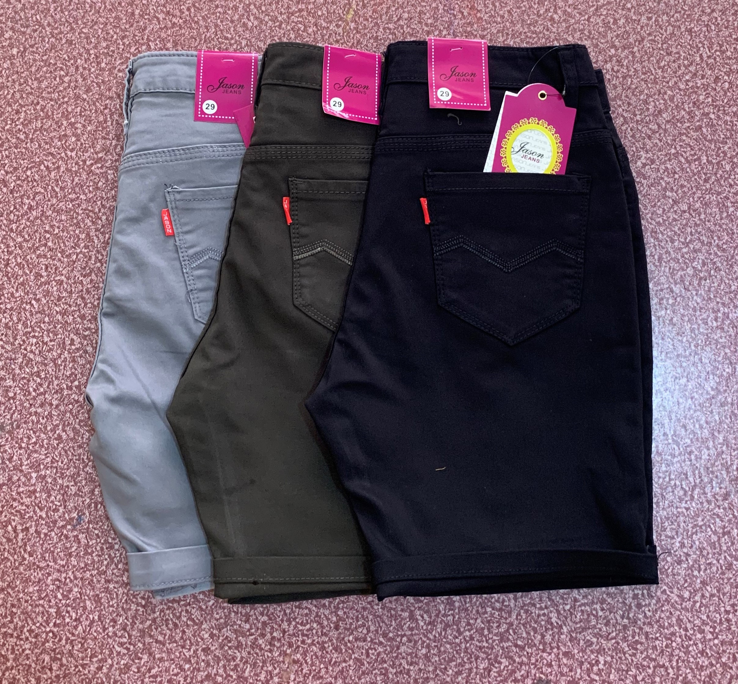 plus size skinny jeans short