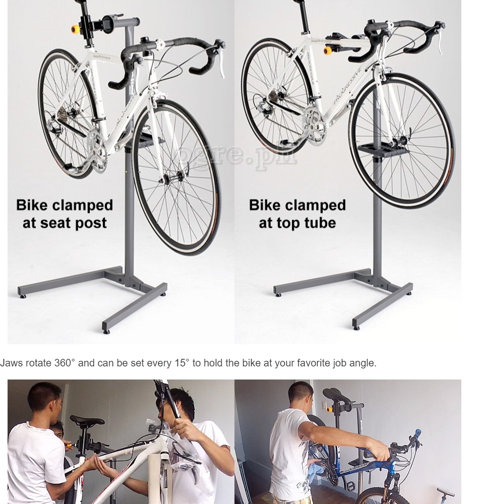 Minoura W-3100 Bike Maintenance Stand Steel Clamp Height 1410Mm