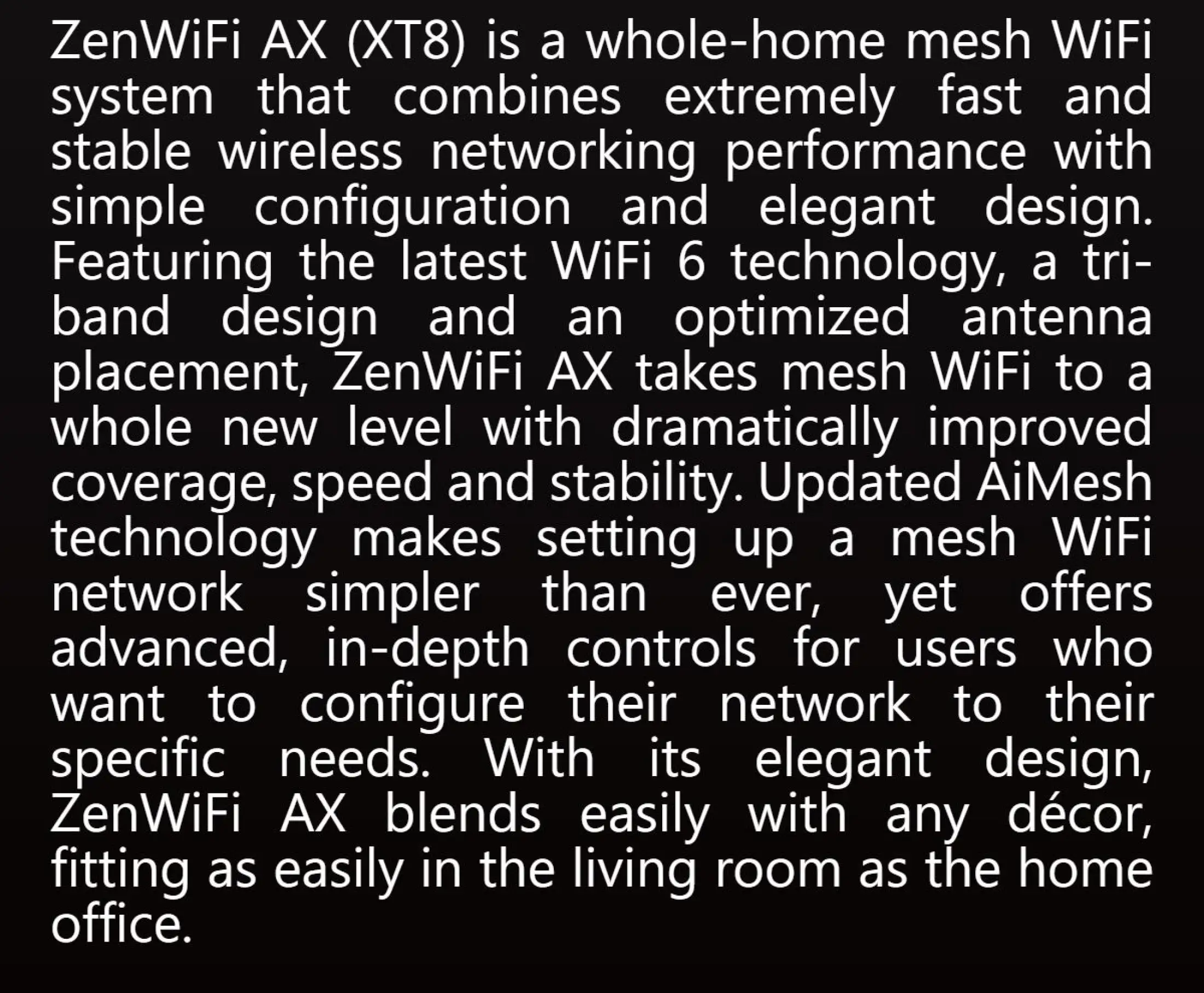 Asus Zenwifi Ax Xt8 Tri Band Whole Home Mesh Wifi Router System 2 Pack Wifi 6 802 11ax Up To 5500 Sq Ft 50 Devices Aimesh Lifetime Free Internet Security Parental Controls Easy