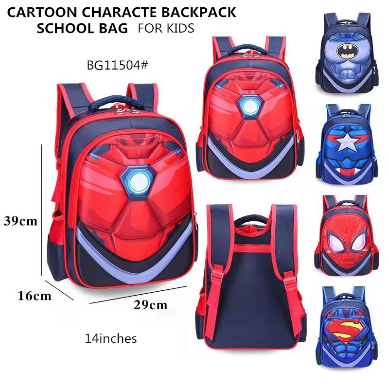 boys character bags