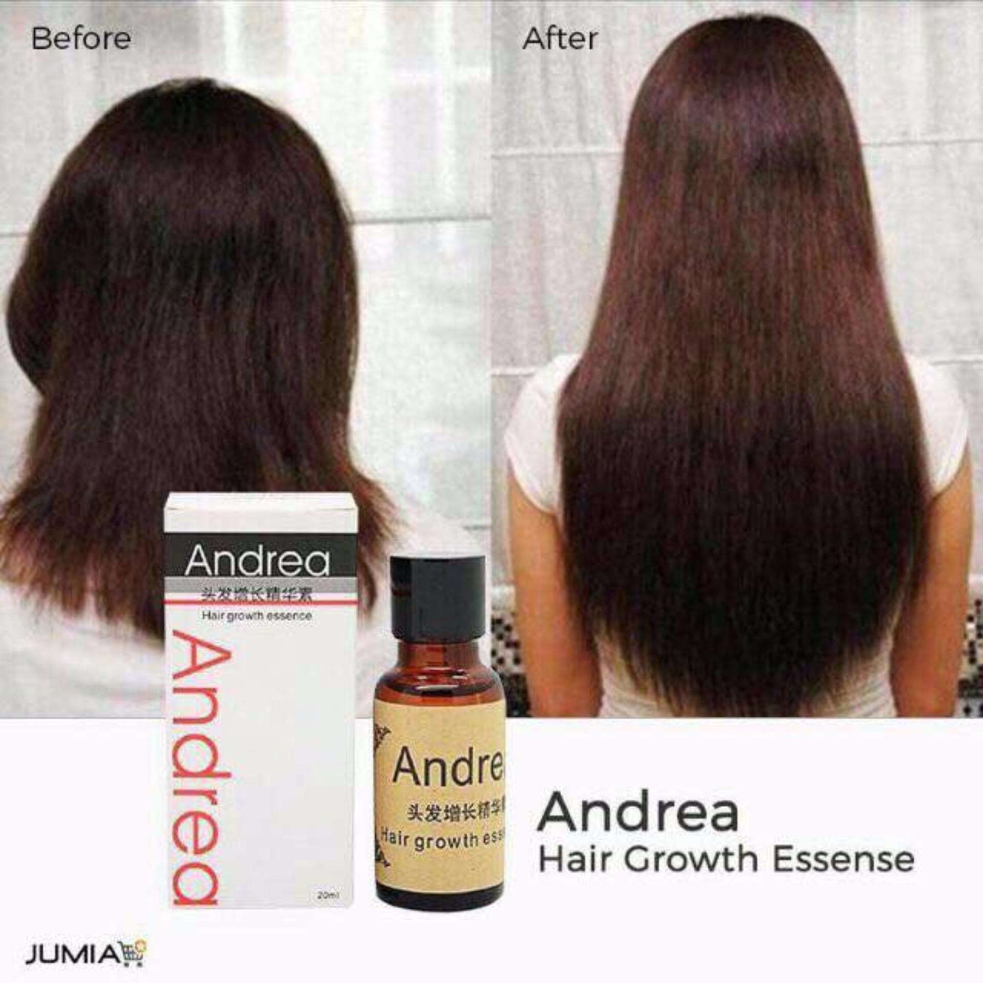 Andrea Hair Growth Essence Before And After