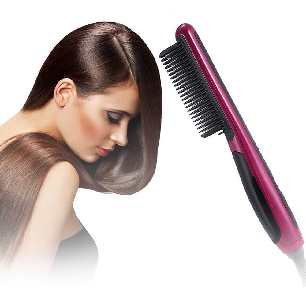 queen's glass fast hair straightener